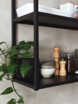 Dirty Kitchen Shelves